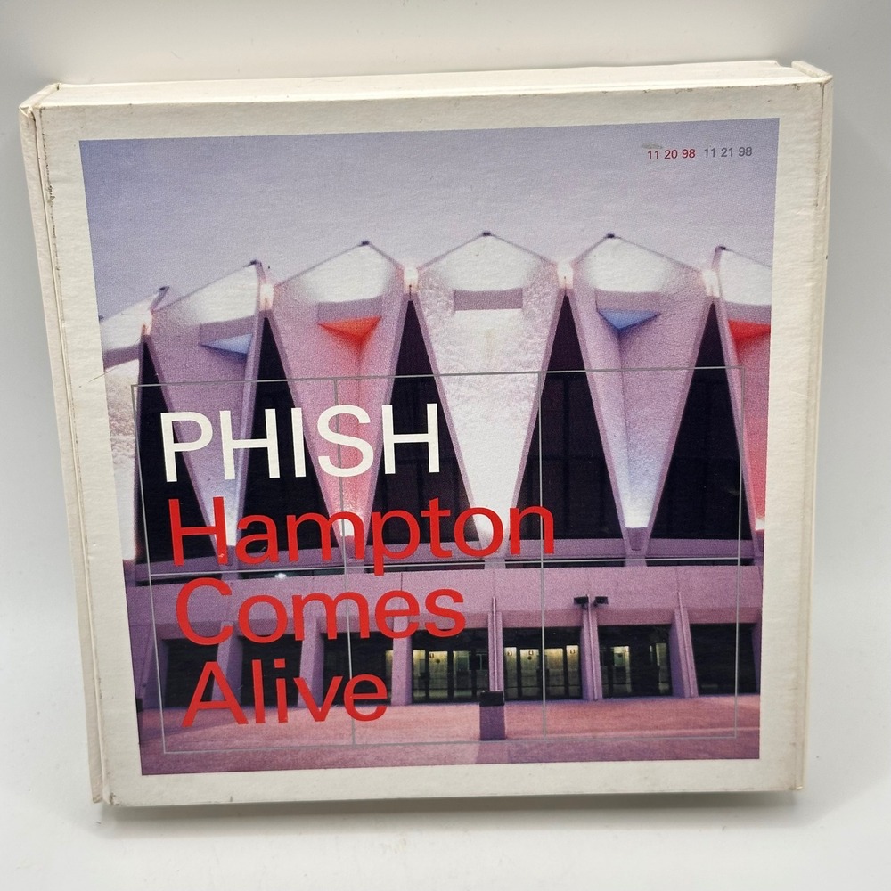 Phish Hampton Comes Alive 6CD Box Set Live Nov 1998 Hampton Coliseum 62495-2 VG+